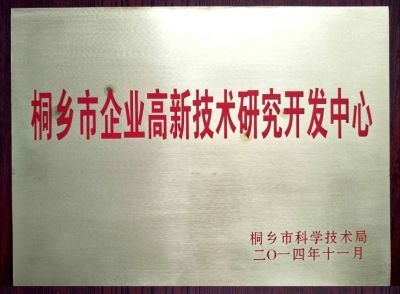 桐鄉(xiāng)市企業(yè)高新技術(shù)研究開發(fā)中心